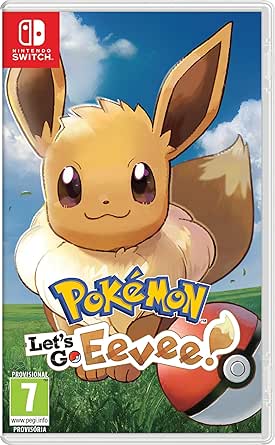 nintendo videojuego pokemon let's go eevee! para consola nintendo switch genero rpg por turnos/aventura pegi 3