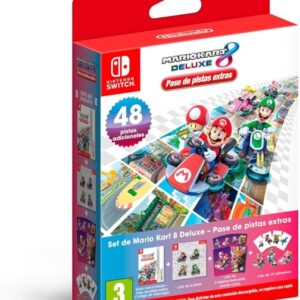 nintendo mario kart 8 booster pack contenido adicional para videojuego mario kart 8 deluxe genero carreras/party pegi 3