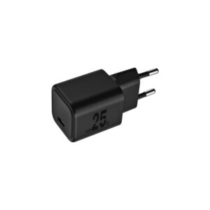 blackbyte by pedro buerbaum cargador gan de 25w 1xusb c carga rapida pps color negro