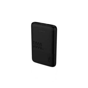 blackbyte by pedro buerbaum bateria lipo externa/powerbank de 5000mah powerdelivery 20w carga rapida de 22.5w tacto engomado extraplana color negro