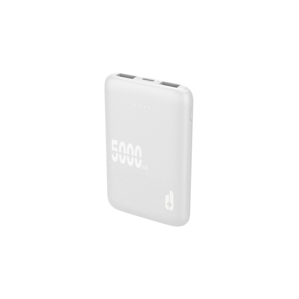 blackbyte by pedro buerbaum bateria lipo externa/powerbank de 5000mah powerdelivery 20w carga rapida de 22.5w tacto engomado extraplana color blanco