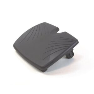 kensington solerest reposapies con plataforma de 45x35cm diseño robusto y duradero altura regulable superficie antideslizante color gris grafito