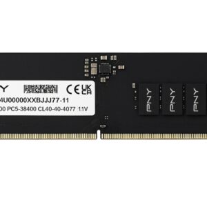 pny performance memoria ram ddr5 16gb 4800mhz cl40