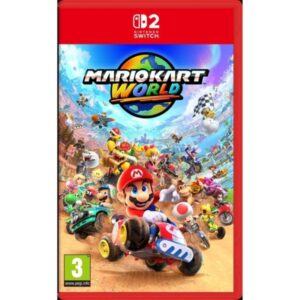 nintendo videojuego mario kart world para consola nintendo switch 2 genero carreras/multijugador pegi 3