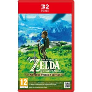 nintendo videojuego zelda breath of the wild para consola nintendo switch 2 genero aventura/mundo abierto/accion pegi 12