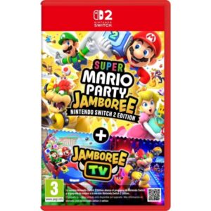 nintendo videojuego super mario party jamboree para consola nintendo switch 2 genero fiesta/multijugador/minijuegos pegi 3