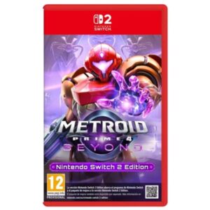 nintendo videojuego metroid prime 4: beyond para consola nintendo switch 2 genero aventura/accion/shooter en primera persona pegi 12