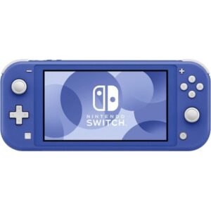 nintendo consola portatil nintendo switch lite procesador tegra nvidia nfc multijugador pantalla tactil lcd de 5.5" bateria 3570mah controles integrados microsd color azul