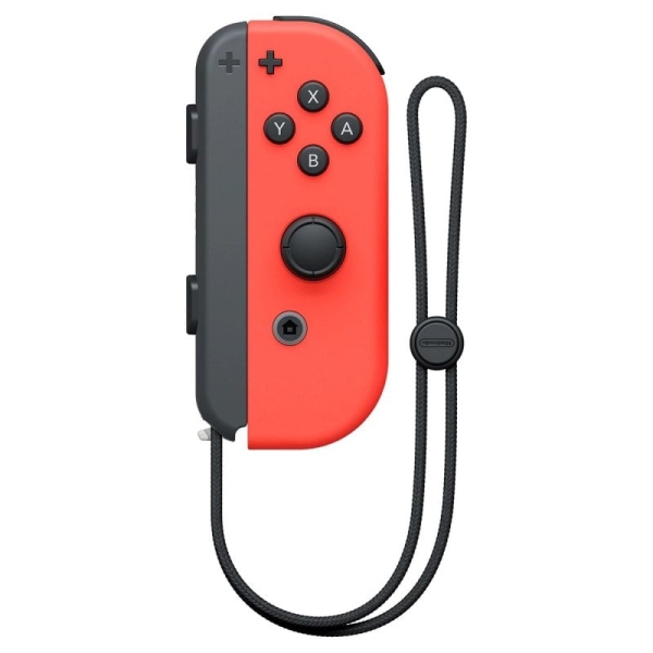 nintendo mando joy con derecho para nintendo switch vibracion hd sensor de movimiento acelerometro y giroscopio conectividad bluetooth camara infrarroja color rojo neon