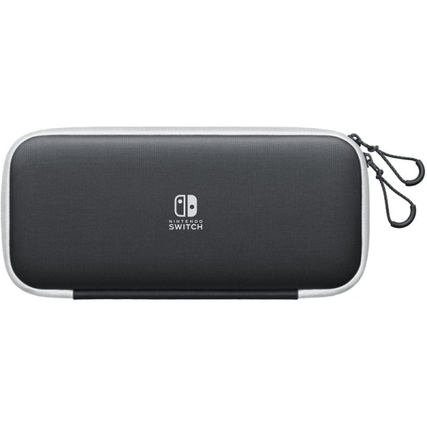 nintendo pack de funda y 2 protectores de pantalla para consola nintendo switch oled proteccion efectiva contra golpes material resistente y duradero color negro