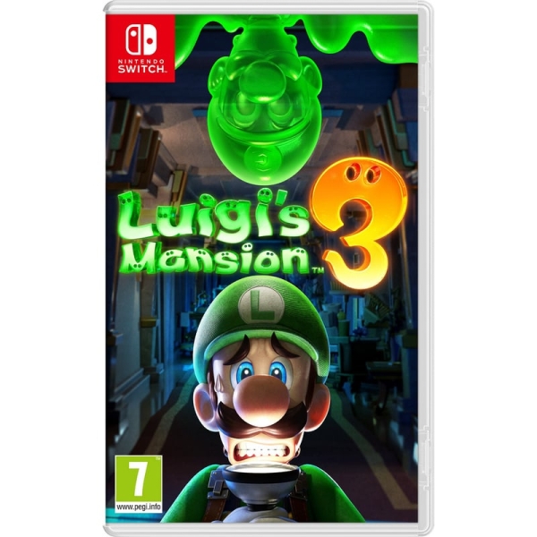 nintendo videojuego luigi's mansion 3 para consola nintendo switch genero aventura/accion/puzzle pegi 7