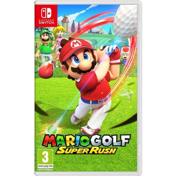 nintendo videojuego mario golf: super rush para consola nintendo switch genero deportes/golf/multijugador pegi 3