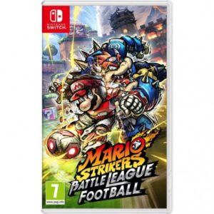 nintendo videojuego mario strikers: battle league football para consola nintendo switch genero deportes/futbol arcade pegi 7