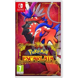 nintendo videojuego pokemon escarlata para consola nintendo switch genero rpg/mundo abierto pegi 7