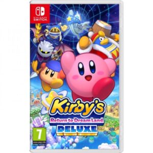 nintendo videojuego kirby's return to dreamland dlx para consola nintendo switch genero plataformas/aventura/accion pegi 7