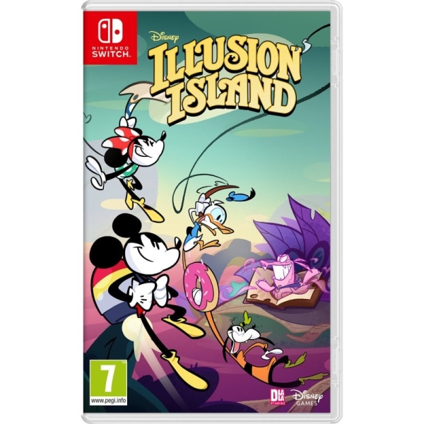 nintendo videojuego disney illusion island para consola nintendo switch genero plataformas/aventura/cooperativo pegi 7