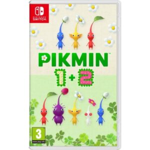 nintendo videojuego pikmin 1 y pikmin 2 para consola nintendo switch genero aventura/estrategia en tiempo real pegi 3