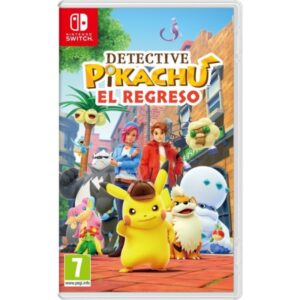 nintendo videojuego detective pikachu: el regreso para consola nintendo switch genero aventura narrativa/misterio pegi 7