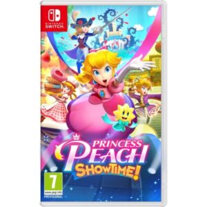 nintendo videojuego princess peach showtime para consola nintendo switch genero aventura/accion/plataformas pegi 7