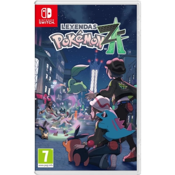 nintendo videojuego pokemon legends: z a para consola nintendo switch genero rpg/aventura pegi 7