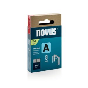 novus a tipo 53 caja de 800 grapas 53/8 galvanizadas patilla de 6mm