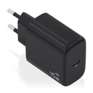 aisens cargador gan 45w usb c pd3.0 qc4.0 color negro