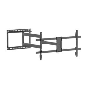 aisens wt80tsle 419 pro soporte para monitor/tv giratorio, inclinable y nivelable de 43" a 80" peso máximo 50kg color negro