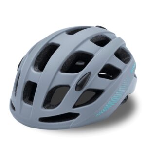 cecotec brainguard sprinter casco para bicicleta y patinete talla s m peso de 220g 22 aperturas de aire refuerzos acolchados ajustable homologado color gris
