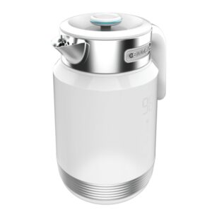 cecotec thermosense 600 touch white hervidor de agua electrico 2200w capacidad 1.7l tactil ajuste temperatura de 40 a 100°c libre de bpa filtro desmontable autoapagado color blanco