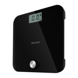 cecotec surface precision 10000 healthy black bascula corporal energia sin pilas 4 sensores cristal templado pantalla lcd funcion de autoapagado patas antideslizantes color negro