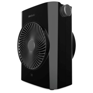 cecotec readywarm 2070 max force calefactor electrico 2000w 3 modos termostato uso en estancias de 20m2 funcion silenciosa sistema de seguridad autoapagado color negro