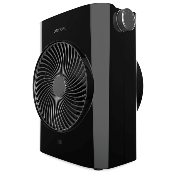 cecotec readywarm 2070 max force calefactor electrico 2000w 3 modos termostato uso en estancias de 20m2 funcion silenciosa sistema de seguridad autoapagado color negro