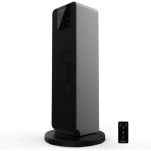 cecotec readywarm 2000 max ceramic rotate smart calefactor ceramico de torre 2000w pantalla digital tactil oscilante tres modos de funcionamiento temporizador color negro