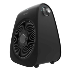 cecotec readywarm force calefactor electrico 2000w 3 modos cobertura de 20m2 regulador de potencia tecnologia silenciosa asa de transporte sistema de seguridad color negro