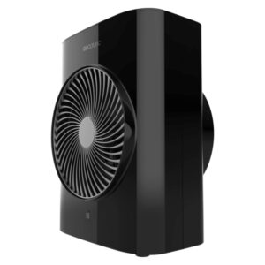 cecotec readywarm 2070 max force smart calefactor electrico 2000w 3 modos de calor control led tactil mando a distancia asa para transporte seguridad autoapagado color negro