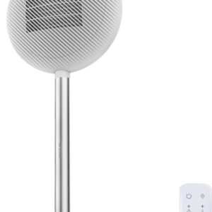 cecotec readywarm 2100 sun calefactor ceramico 2000w control tactil y remoto oscilacion automatica termostato regulable mando a distancia seguridad contra sobrecalentamiento color blanco