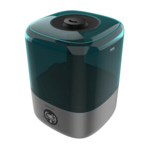 cecotec breezecare 2900 smart humidificador de aire capacidad 4.5l humidificacion rapida 300ml/h tactil filtro ceramico purificador temporizador control de humedad 45 90% color gris
