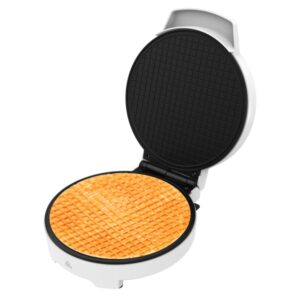 cecotec fun gofrestone cone gofrera 1000w cono para cucuruchos incluido facil extraccion y limpieza acabados en acero inoxidable indicador luminoso color blanco