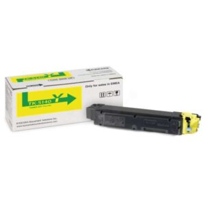 kyocera tk5140 amarillo cartucho de toner original 1t02nranl0/tk5140y