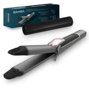cecotec bamba ritualcare 1000 titanium plancha de pelo 2 en 1 revestimiento de titanio calentamiento ultrarrapido tactil temperatura de 140 a 220°c punta fria cable de 3m color negro
