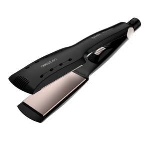 cecotec bamba ritualcare 900 max plancha de pelo uso en humedo y seco placas xl de 50mm iones negativos cable 360º de 3m punta fria de seguridad color negro