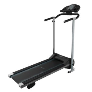 cecotec drumfit wayhome 800 prometeo cinta de correr plegable 550w velocidad hasta 10km/h 12 programas predefinidos portabotellas y soporte movil superficie 100x40cm color negro y gris