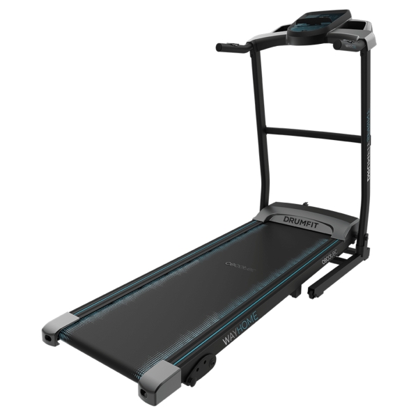 cecotec drumfit wayhome 1500 sprint cinta de correr plegable 1100w velocidad hasta 15km/h plegado hidraulico automatico bluetooth superficie 120x40cm color negro y gris