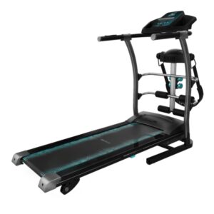 cecotec drumfit wayhome 14000 runner vibrator cinta de correr 1100w plegable mancuernas y barras cinturon de masaje vibratorio velocidad hasta 14km/h superficie 123x40cm color negro