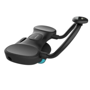 cecotec drumfit ab fit pro rueda abdominal con rebote automatico pantalla lcd con temporizador esterilla y soporte soporta hasta 100kg apto para todos los niveles color negro