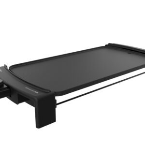 cecotec tasty and grill 3000 blackwater plancha electrica 2600w placa de aluminio fundido antiadherente termostato apta para lavavajillas 45x25cm color negro