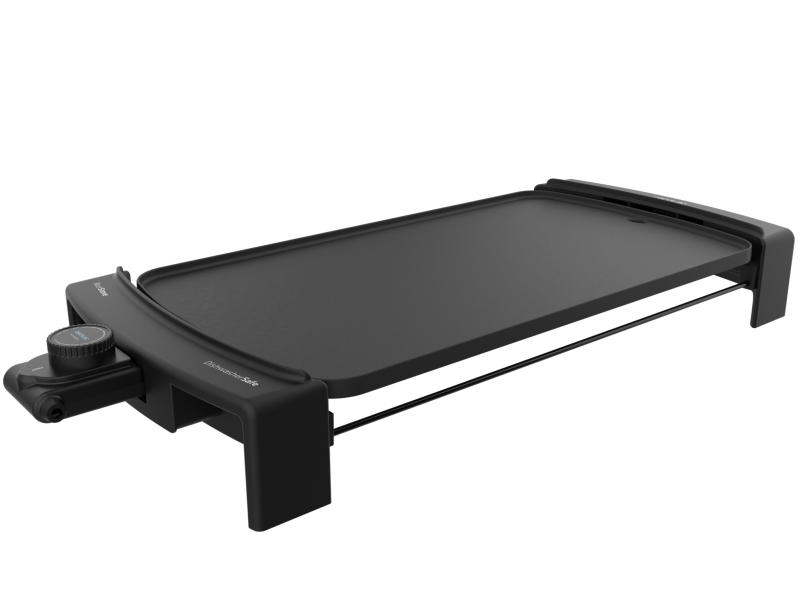 cecotec tasty and grill 3000 blackwater plancha electrica 2600w placa de aluminio fundido antiadherente termostato apta para lavavajillas 45x25cm color negro