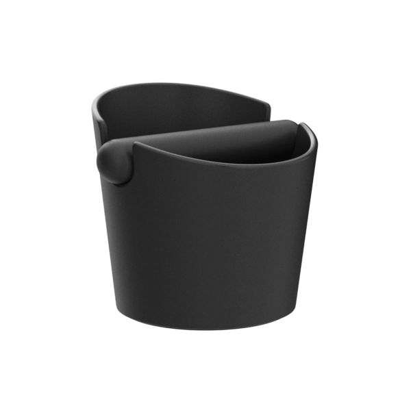 cecotec baristeo throw and away contenedor de posos de cafe capacidad de 0.55l abs reduce ruido al golpear base antideslizante facil de limpiar manejo de posos 12.2x10x12.7cm color negro
