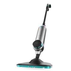 cecotec hydrosteam 3030 blaze limpiador a vapor 1500w caudal 30g/min uso continuo 20min 3 niveles de vapor tanque de 330ml filtro antical extraible color negro y gris