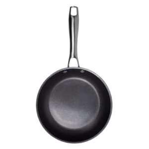 cecotec polka fantasy silver sarten de aluminio forjado de 24cm antiadherente libre de pfoa mango en acero inoxidable apta para horno hasta 230°c compatible con induccion color negro